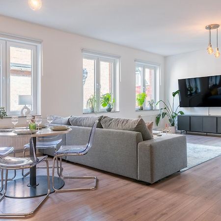 Luxurioeses Apartment, 10Min Innenstadt, Parkplatz Erfurt Bagian luar foto