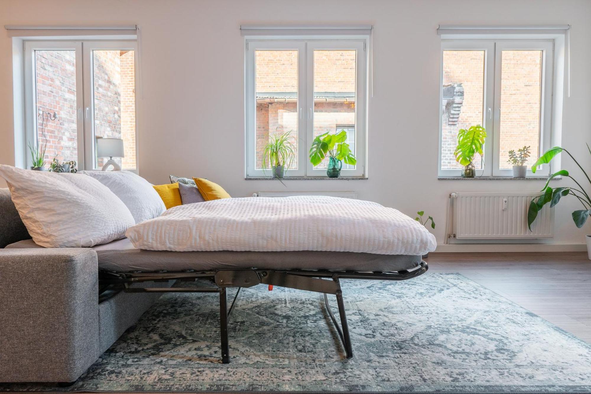 Luxurioeses Apartment, 10Min Innenstadt, Parkplatz Erfurt Bagian luar foto