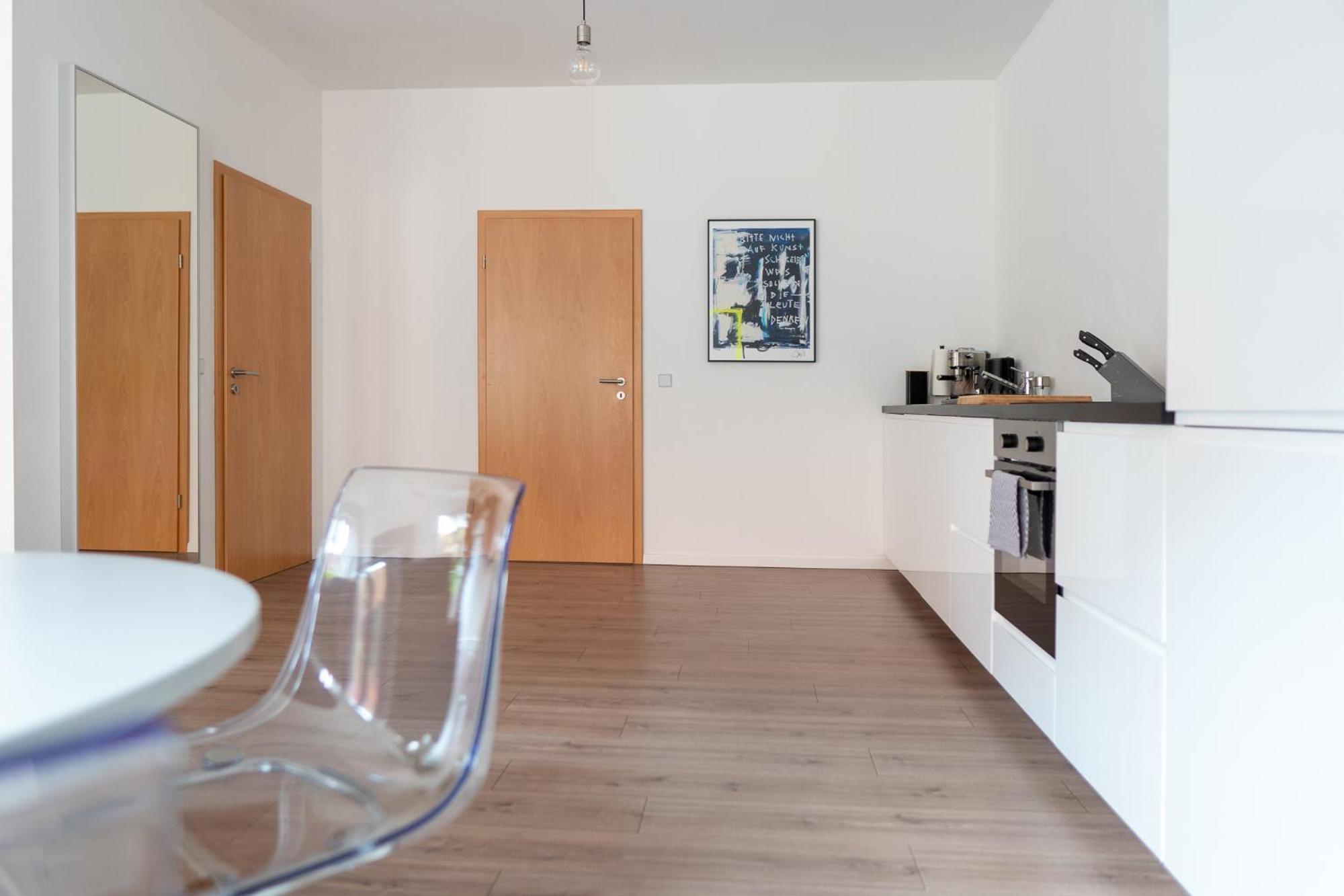 Luxurioeses Apartment, 10Min Innenstadt, Parkplatz Erfurt Bagian luar foto